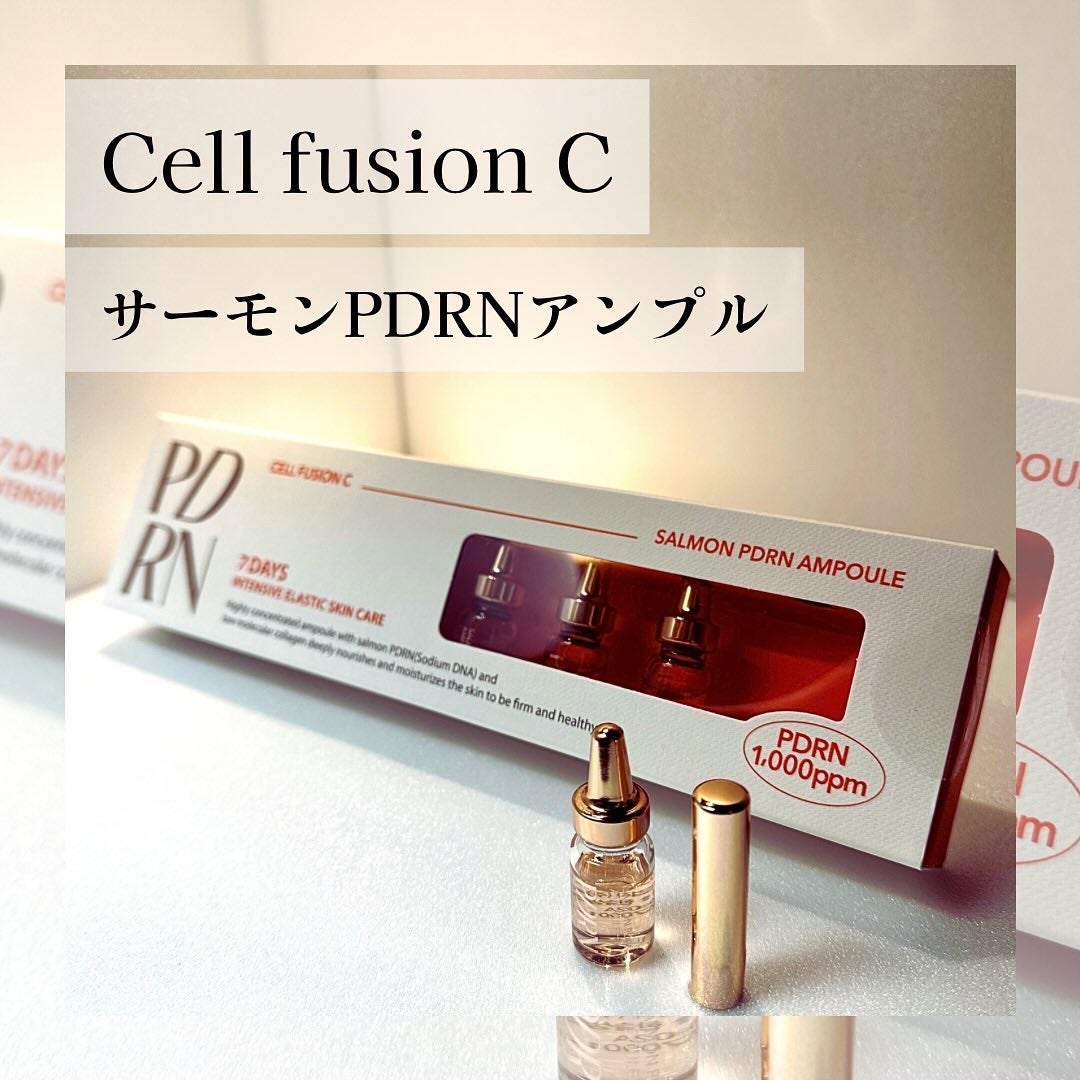 サーモンPDRNアンプル/Cell Fusion C(セルフュージョンシー)/美容液を使ったクチコミ(1枚目)
