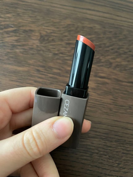 リップカラーシールド/CEZANNE/口紅を使ったクチコミ(2枚目)