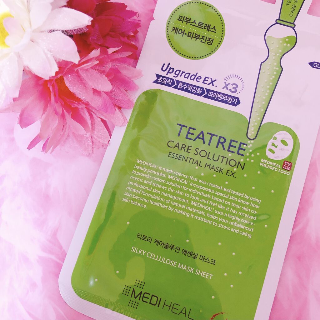 ティーツリーケア ソリューション エッセンシャルマスクEX/MEDIHEAL/シートマスク・パックを使ったクチコミ（1枚目）