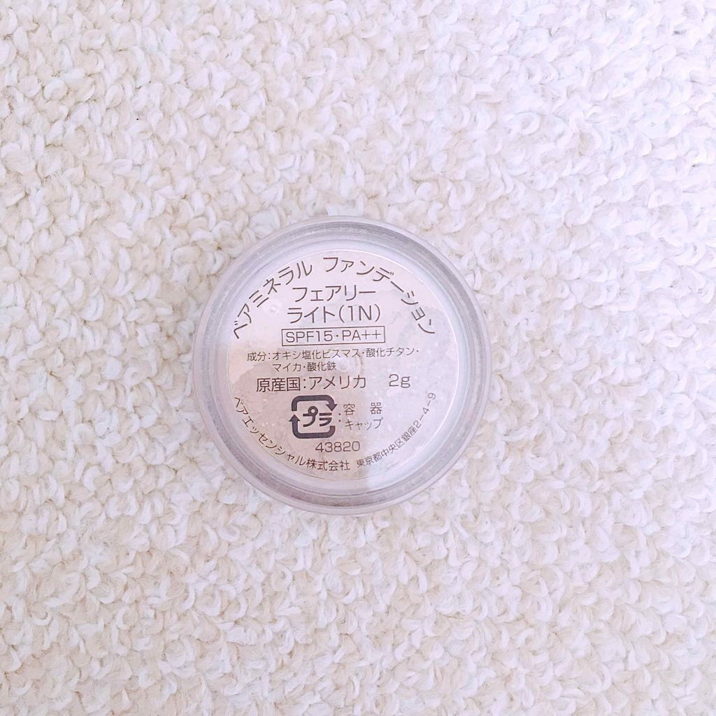 オリジナル ファンデーション(SPF15・PA++)/bareMinerals/パウダーファンデーションを使ったクチコミ(2枚目)