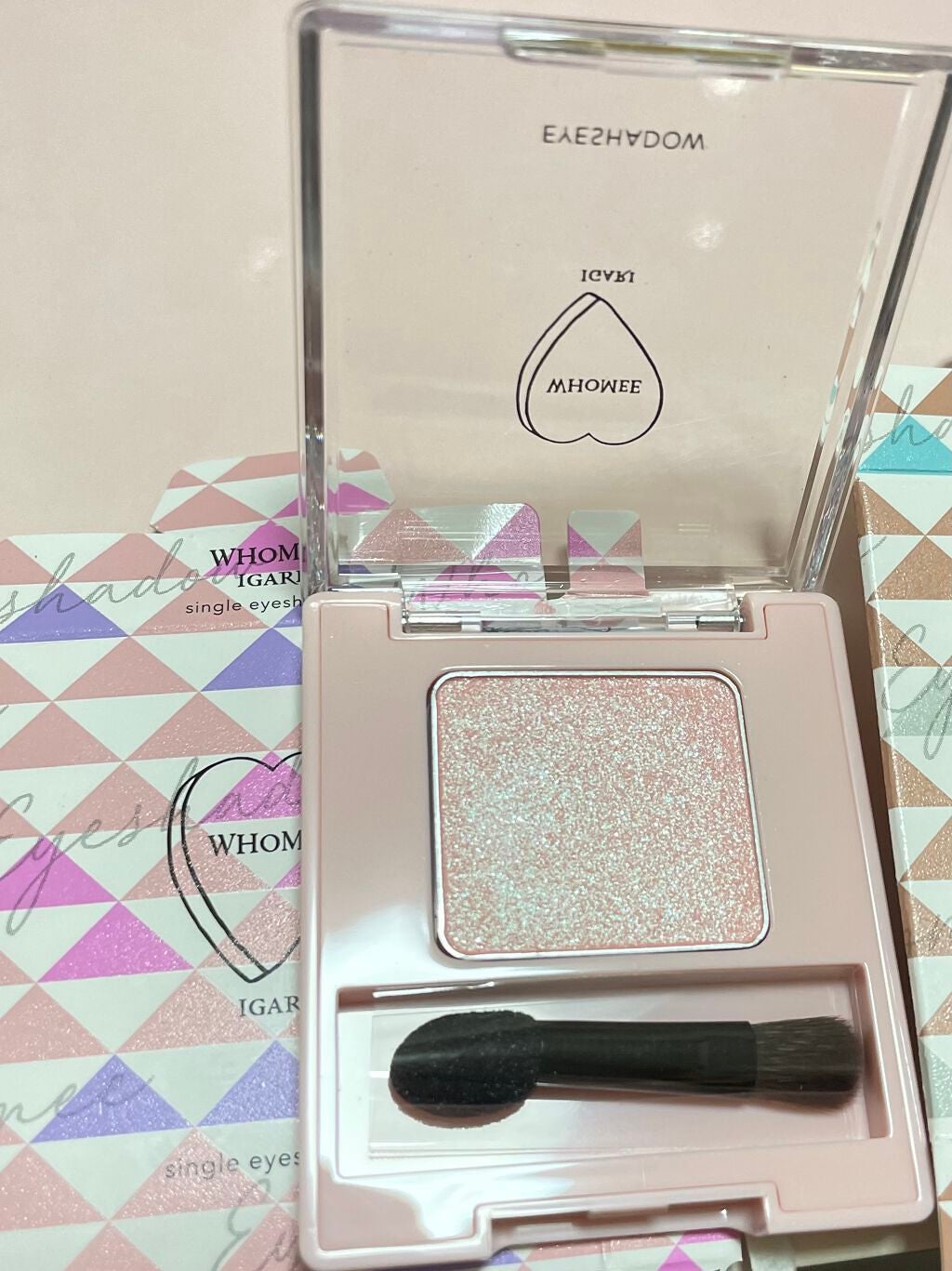 ウィンクファイブアイシャドウ/WHOMEE/スティックアイシャドウを使ったクチコミ(4枚目)