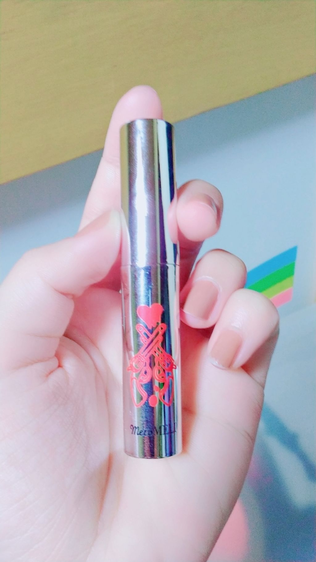  COTTON SHOT LIP TINT/meloMELI/口紅を使ったクチコミ（2枚目）