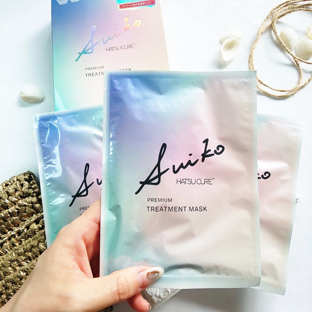 プレミアムトリートメントマスク/SUIKO HATSUCURE/シートマスク・パックを使ったクチコミ(1枚目)