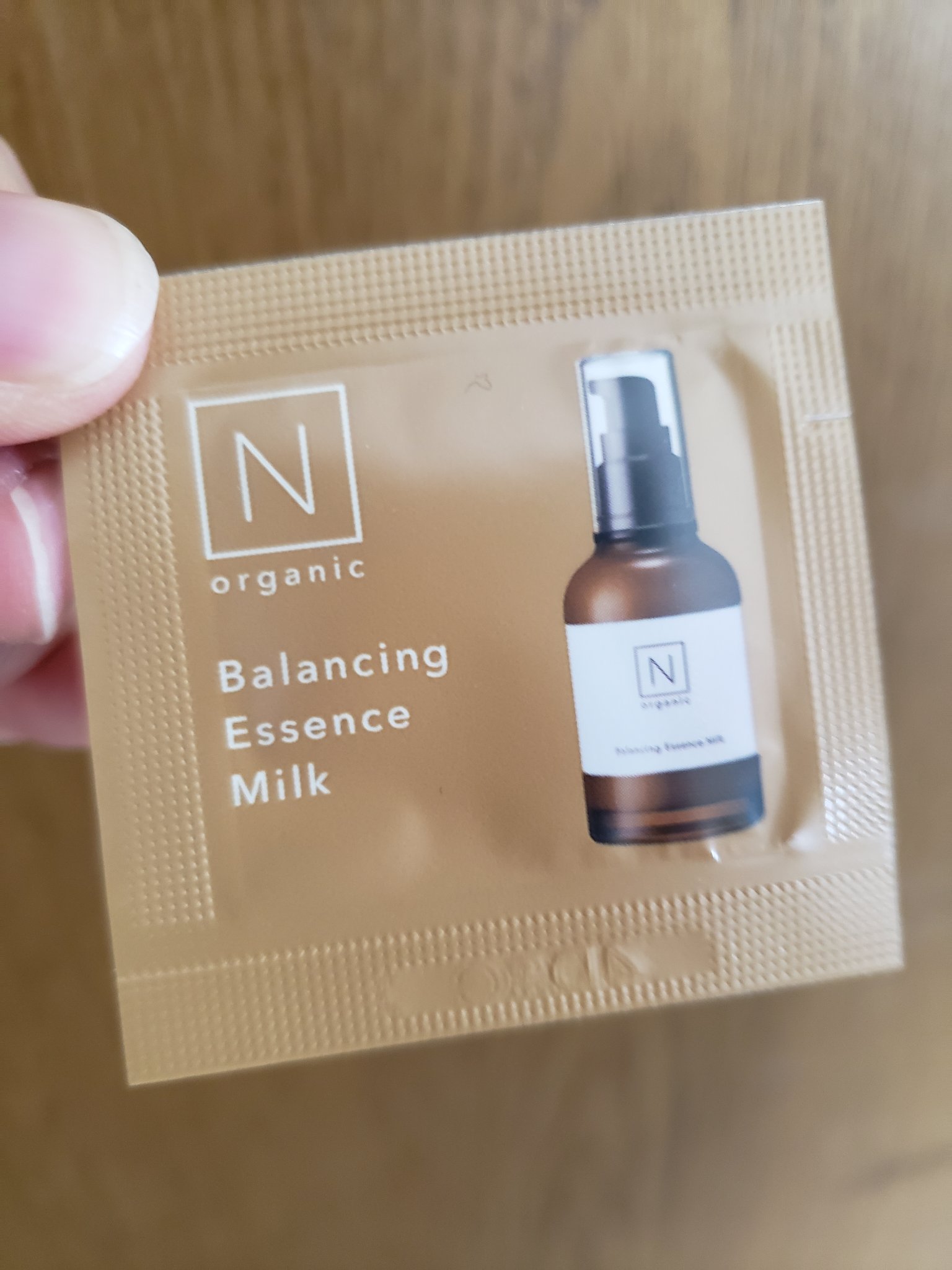 N organic Basic バランシング エッセンス ミルク/Ｎ organic/乳液を使ったクチコミ（1枚目）