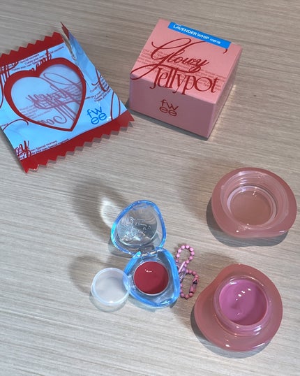 フィー リップアンドチーク グローイジェリーポット/fwee/リップグロスを使ったクチコミ(5枚目)