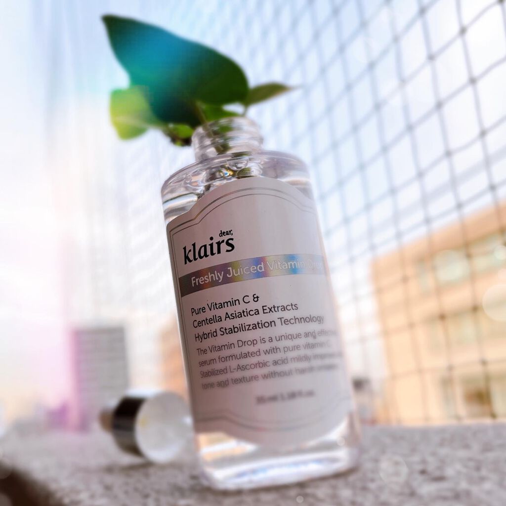 フレッシュリージュースドビタミンドロップ(35ml)/Klairs/美容液を使ったクチコミ（2枚目）