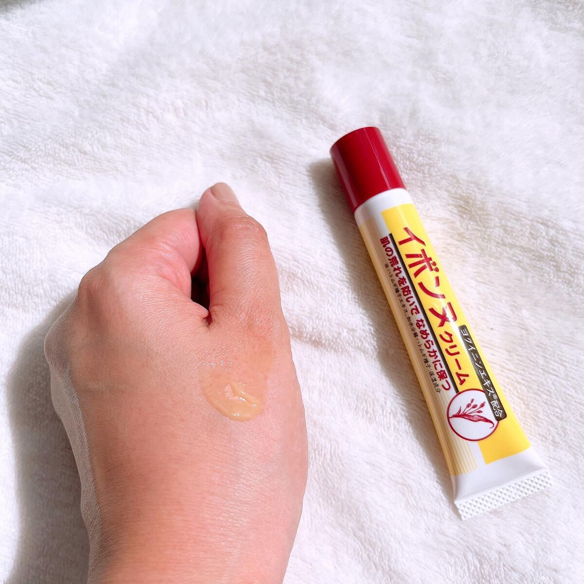 れいか on LIPS 「イボンヌクリームTA使ってみました🌿こちらはポツポツ肌に潤いを..」(2枚目)