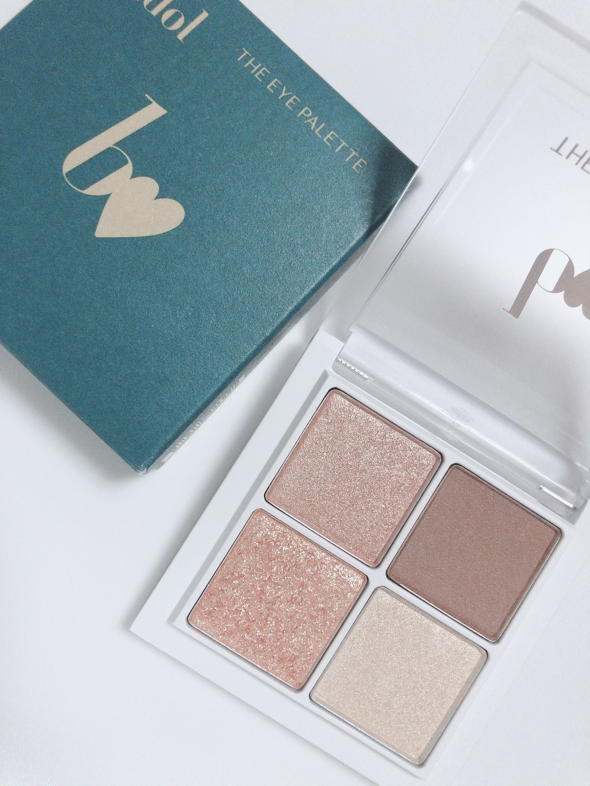 THE アイパレR/b idol/アイシャドウパレットを使ったクチコミ（2枚目）