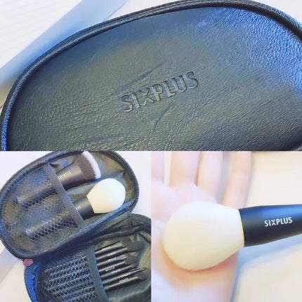 黒竹メイクブラシ9本セット-禅/SIXPLUS/メイクブラシを使ったクチコミ(1枚目)