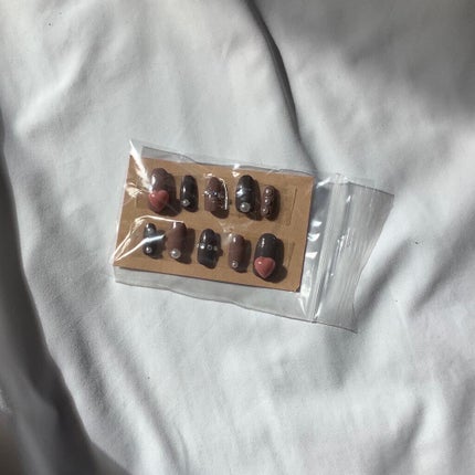 ネイルチップ/DAISO/ネイルチップ・パーツを使ったクチコミ(4枚目)