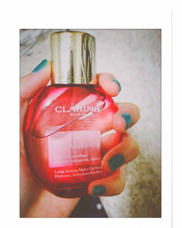 フィックス メイクアップ/CLARINS/ミスト状化粧水を使ったクチコミ（1枚目）