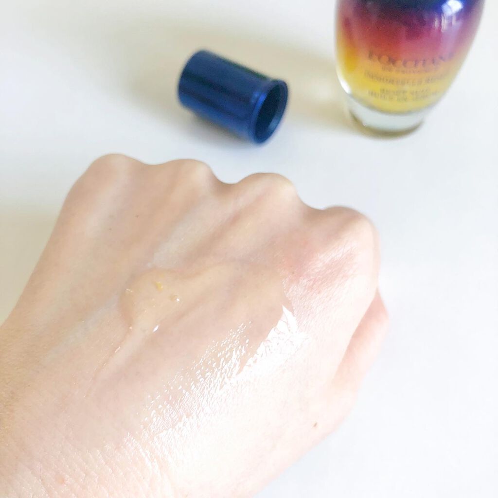 イモーテル オーバーナイトリセットセラム/L'OCCITANE/美容液を使ったクチコミ(5枚目)