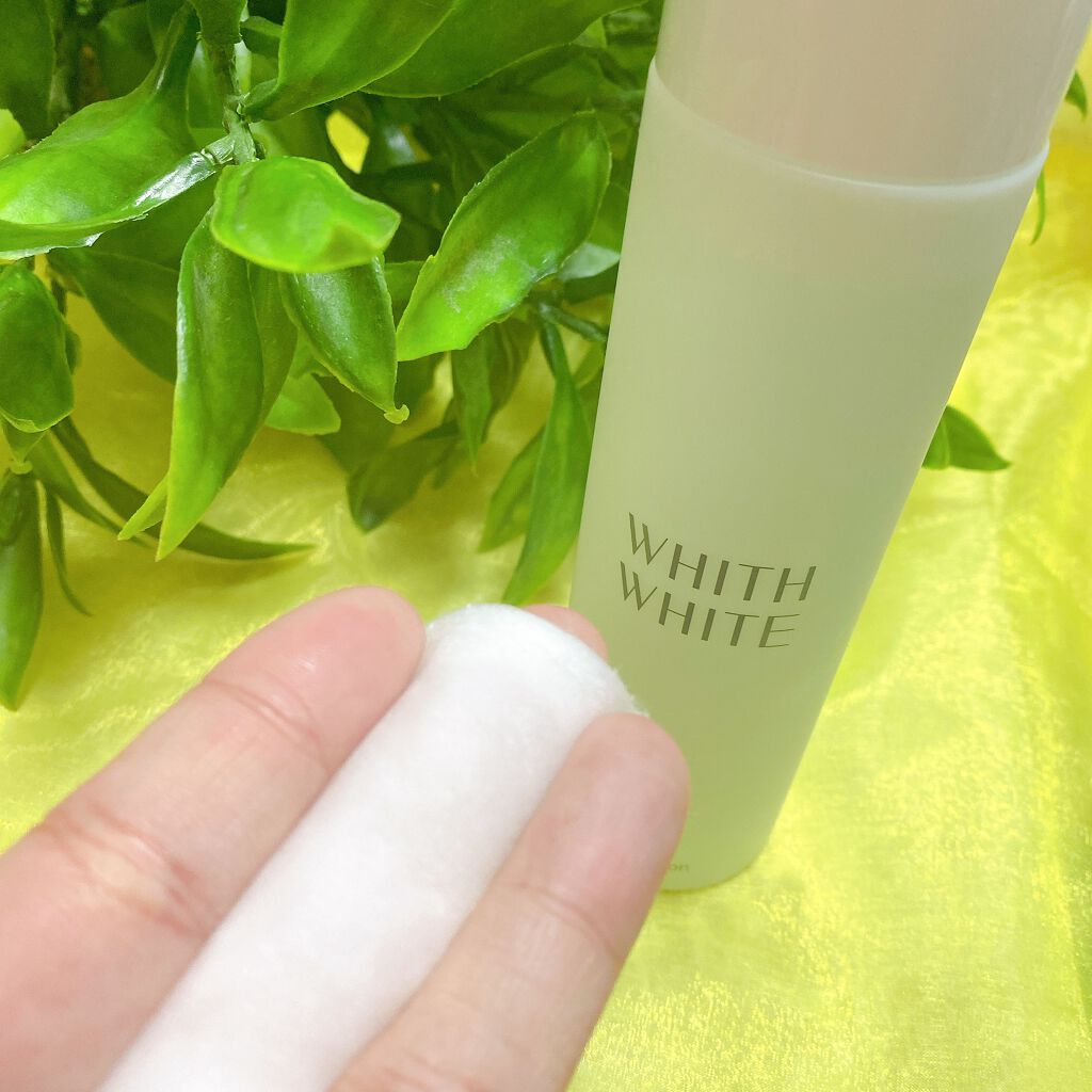 美白 化粧水/WHITH WHITE/化粧水を使ったクチコミ(5枚目)