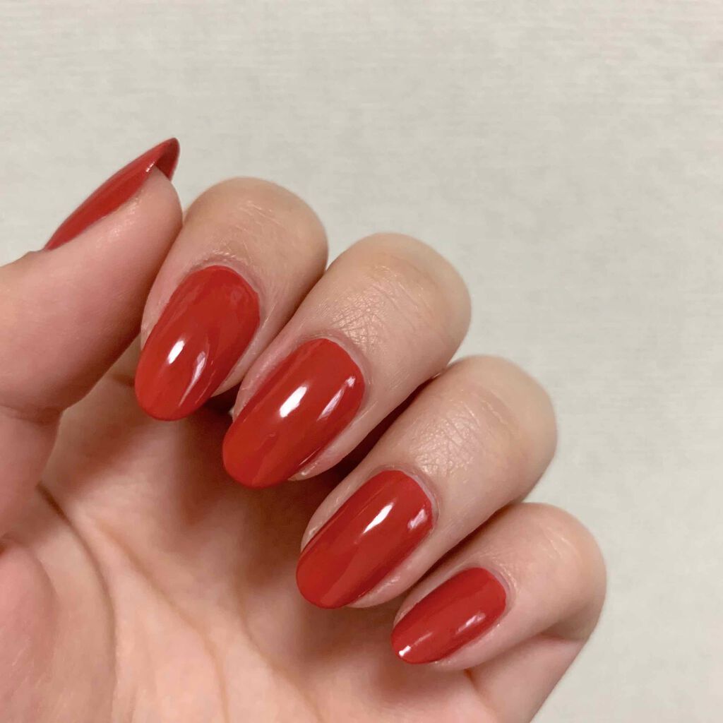 カラフルネイルズ N35 アーバンルージュ/キャンメイク/マニキュアを使ったクチコミ（1枚目）