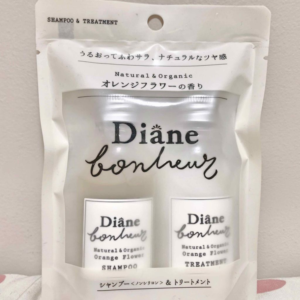 オレンジフラワーの香り/シャンプー&トリートメント/ダイアン/市販シャンプーを使ったクチコミ(1枚目)