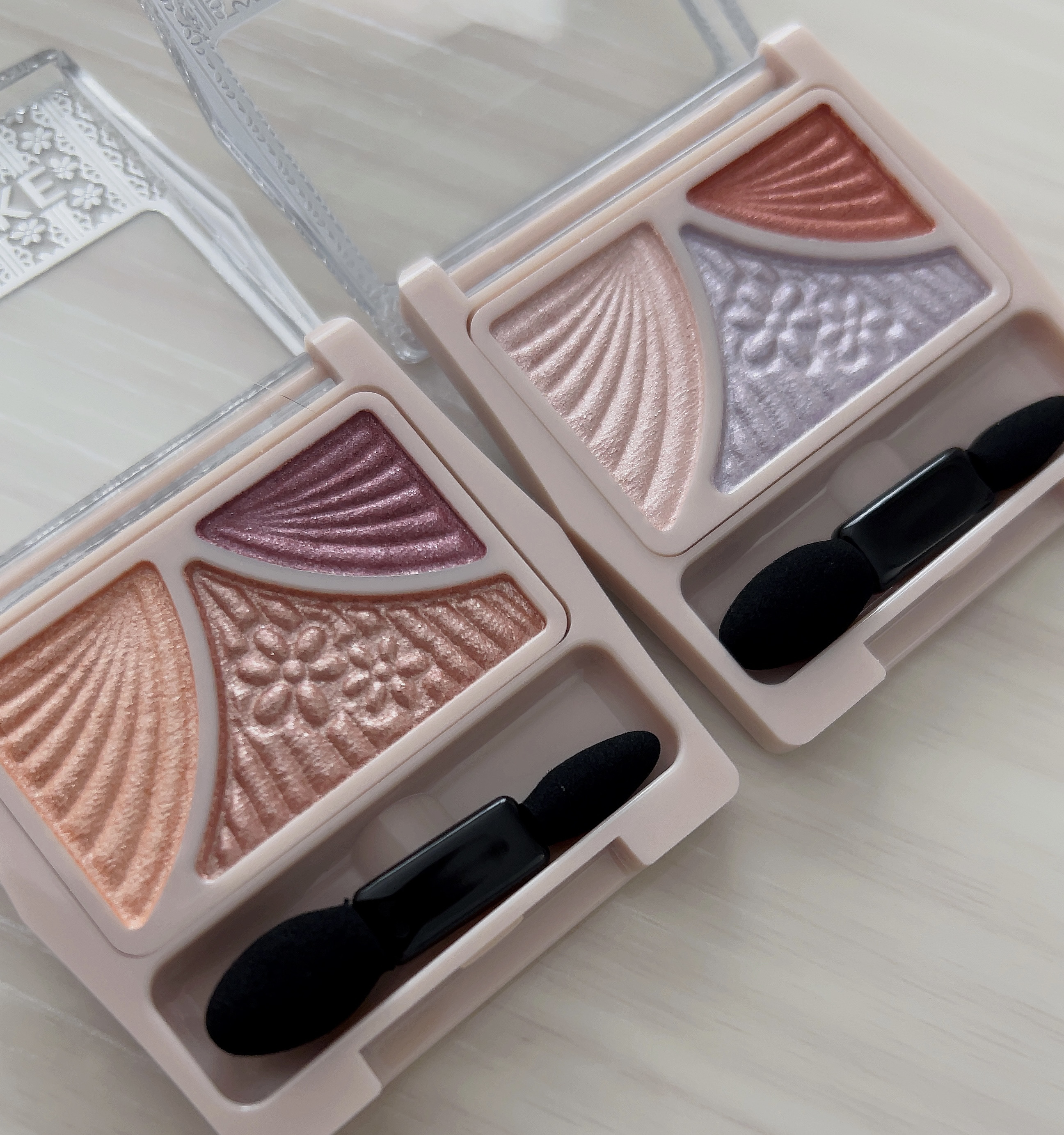 ジューシーピュアアイズ/キャンメイク/アイシャドウパレットを使ったクチコミ（2枚目）