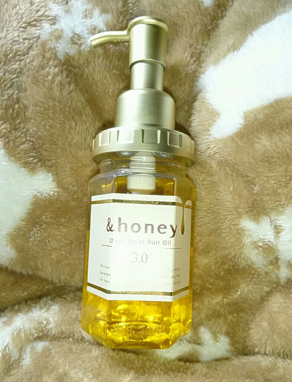 ディープモイスト ヘアオイル3.0/&honey/ヘアオイルを使ったクチコミ（1枚目）