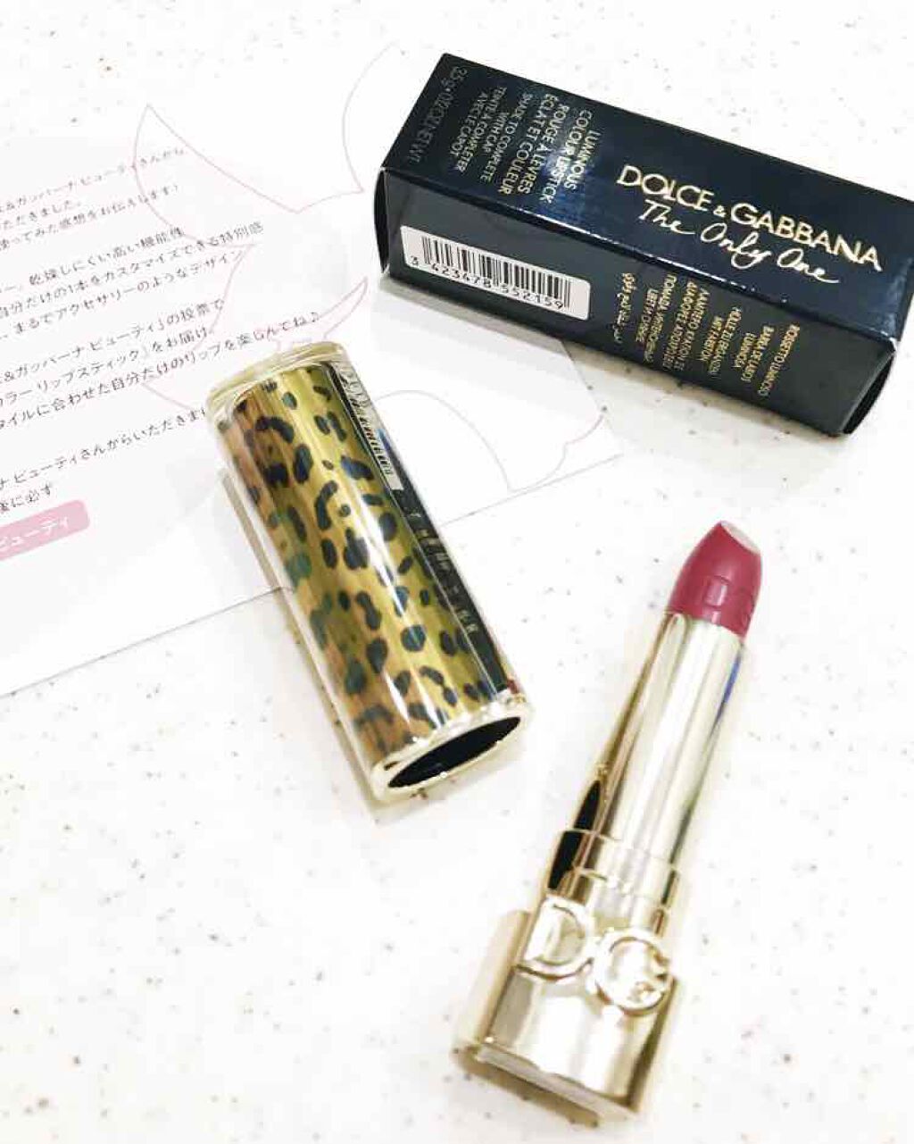 ザ・オンリーワン ルミナスカラー リップスティック/DOLCE&GABBANA BEAUTY/口紅を使ったクチコミ(2枚目)