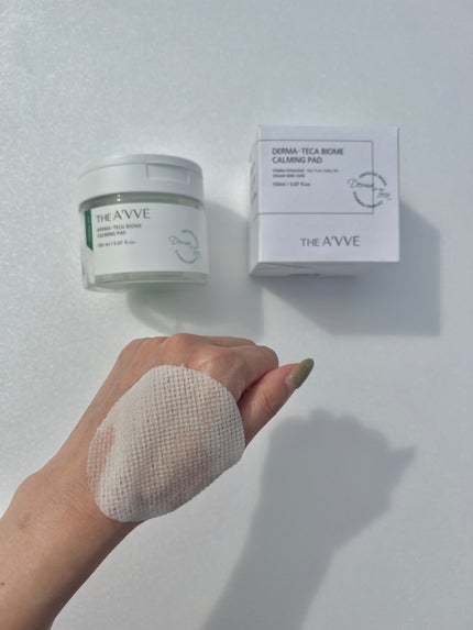 ダーマテカバイオームカーミングパッド/THE A'VVE/トナーパッドを使ったクチコミ(1枚目)