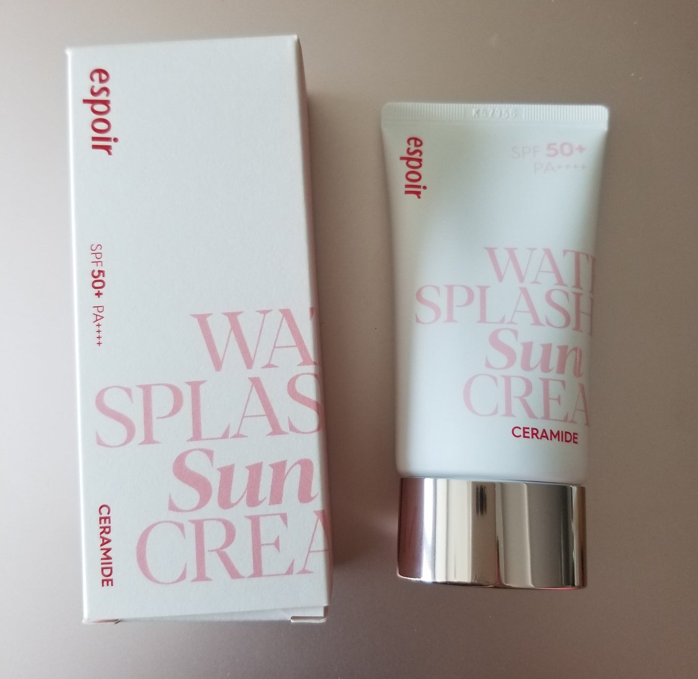ウォータースプラッシュサンクリーム セラミド/espoir/日焼け止めクリームを使ったクチコミ(2枚目)