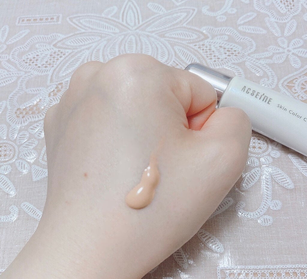 スキンカラーコントロール/ACSEINE/クリームコンシーラーを使ったクチコミ(2枚目)