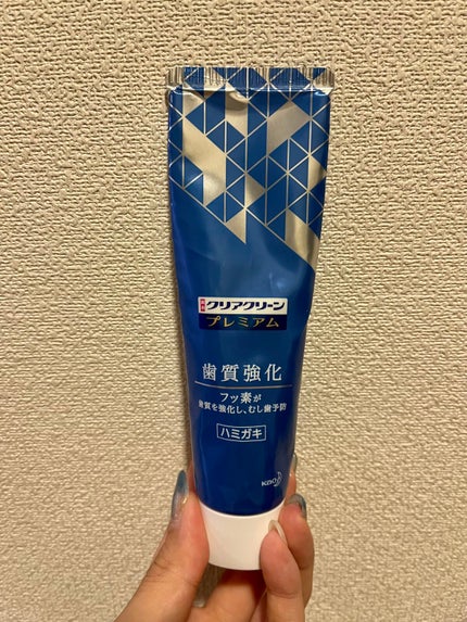 クリアクリーン プレミアム 歯質強化 (薬用ハミガキ)/クリアクリーン/歯磨き粉を使ったクチコミ(1枚目)