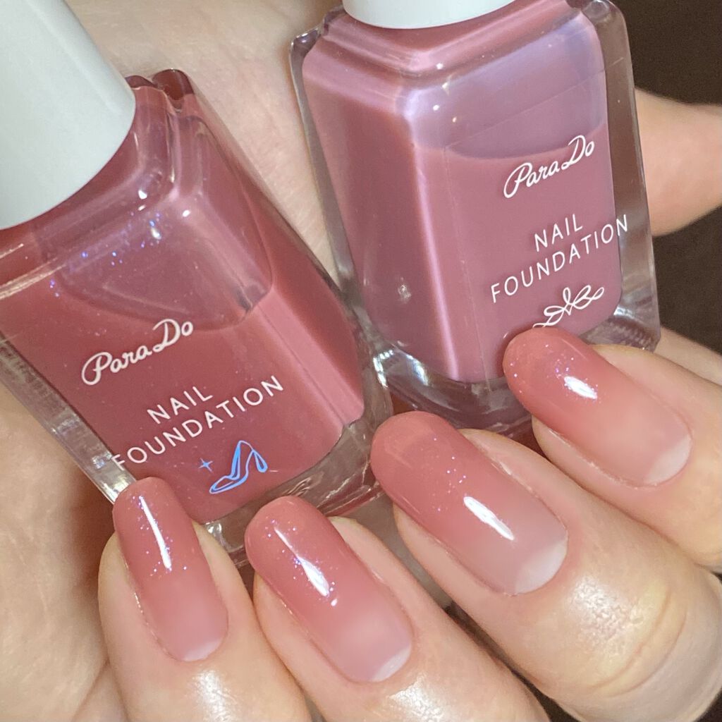 ネイルファンデーション/パラドゥ/マニキュアを使ったクチコミ（1枚目）