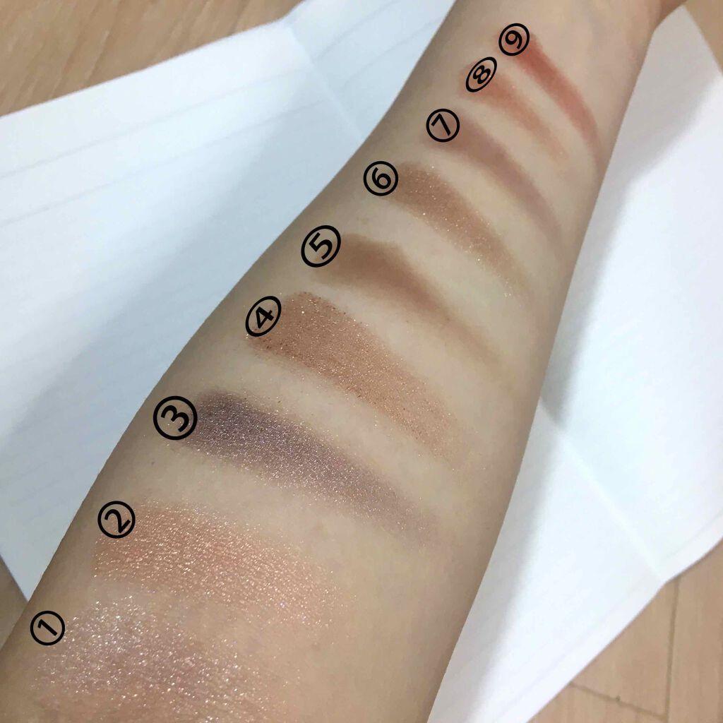UR GLAM　BLOOMING EYE COLOR PALETTE/U R GLAM/アイシャドウパレットを使ったクチコミ（3枚目）