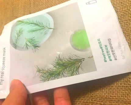 イッツリアル スクイーズマスク /innisfree/シートマスク・パックを使ったクチコミ(1枚目)