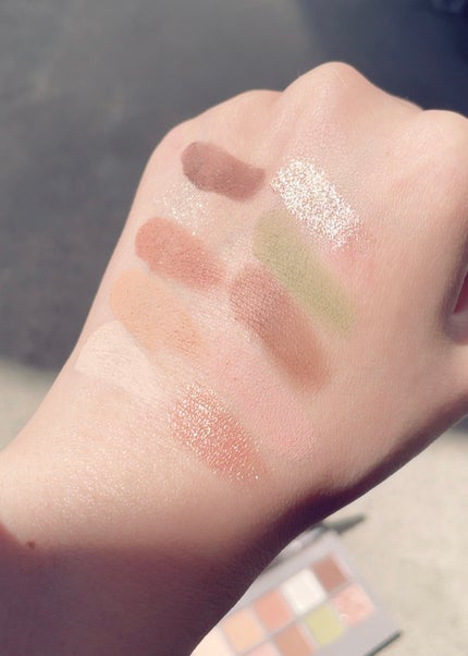 ニューデップスアイシャドウパレット/hince/アイシャドウパレットを使ったクチコミ(3枚目)