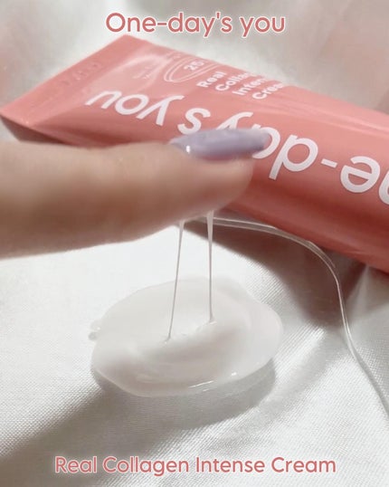 リアルコラーゲンインテンスクリーム /One-day's you/フェイスクリームを使ったクチコミ(5枚目)