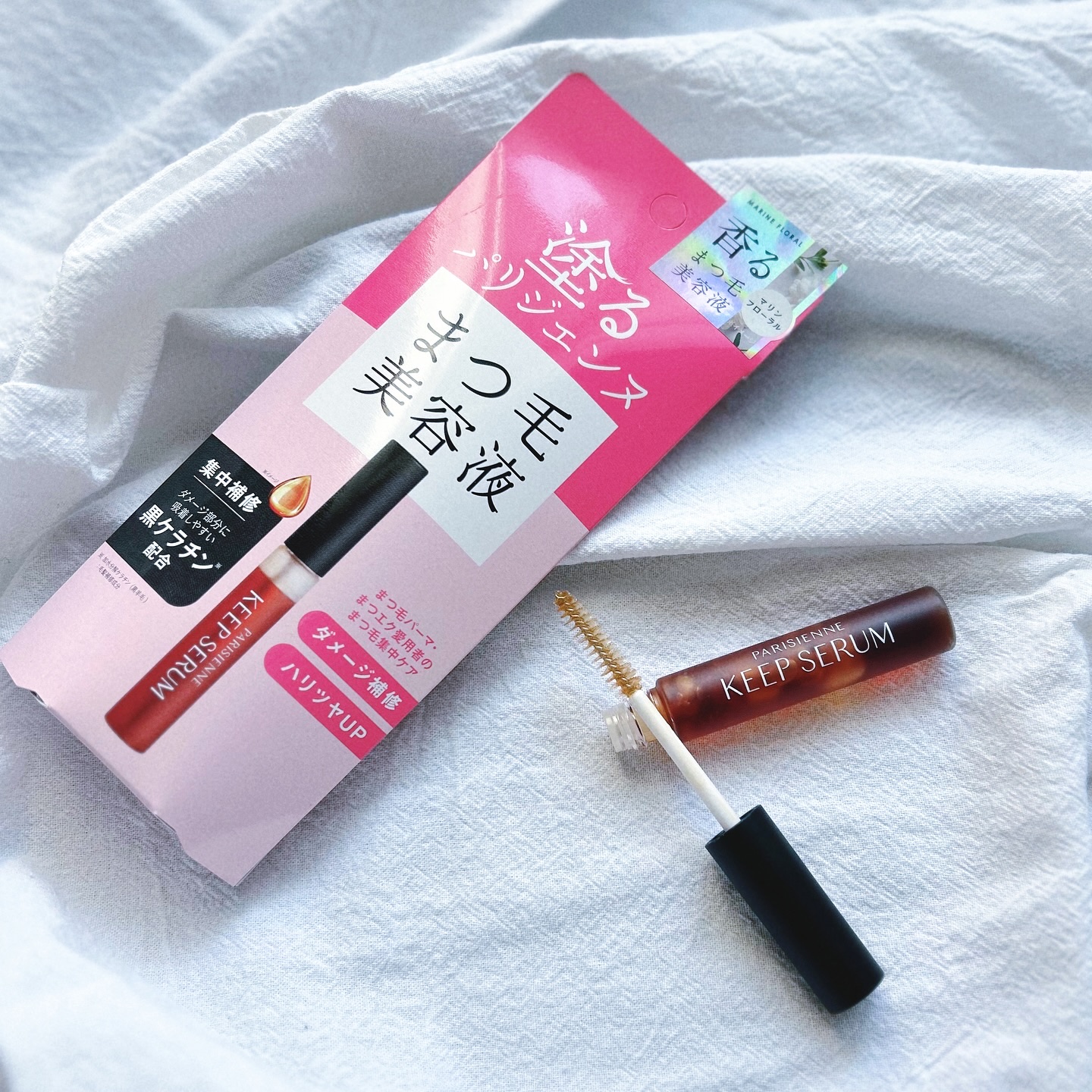 パリジェンヌ キープセラム [まつ毛美容液]/Paris./まつげ美容液を使ったクチコミ（1枚目）
