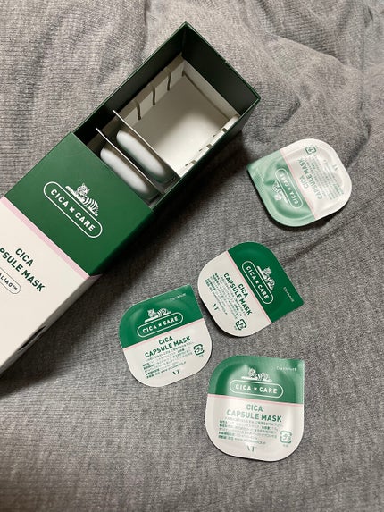 CICA カプセルマスク/VT/洗い流すパック・マスクを使ったクチコミ(1枚目)