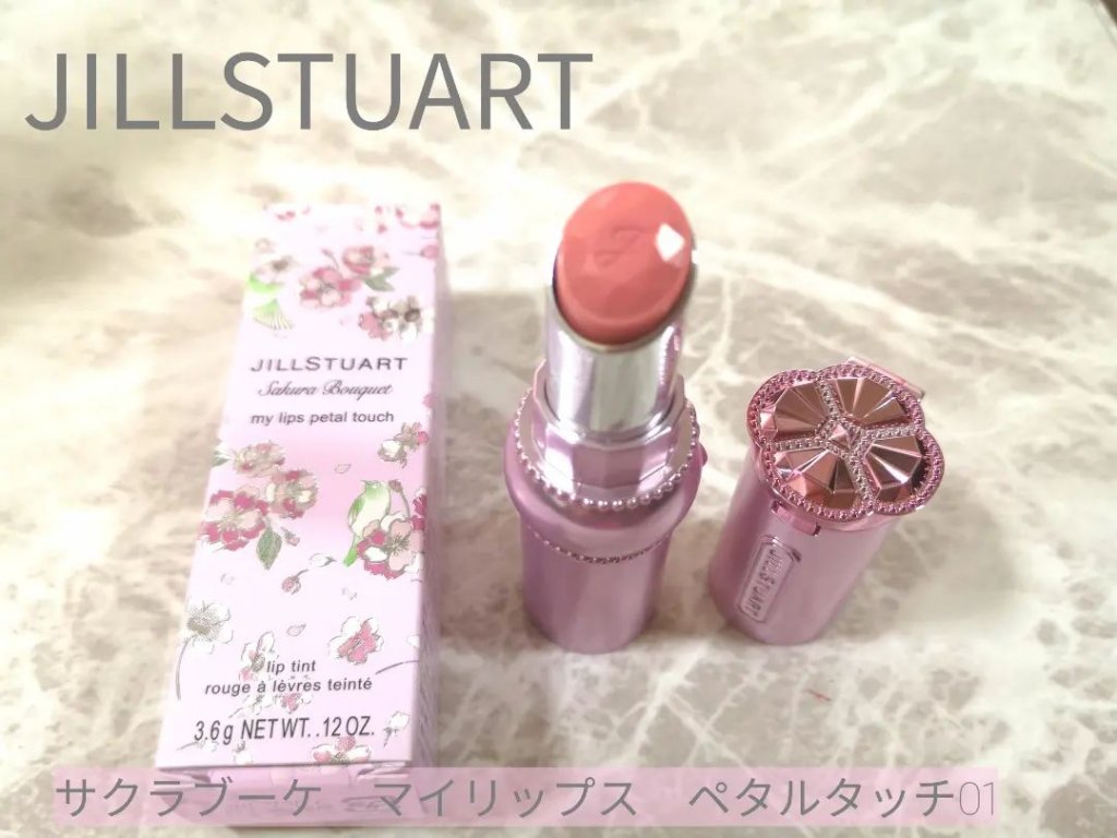サクラブーケ  マイリップス 01/JILL STUART/リップティントを使ったクチコミ（1枚目）