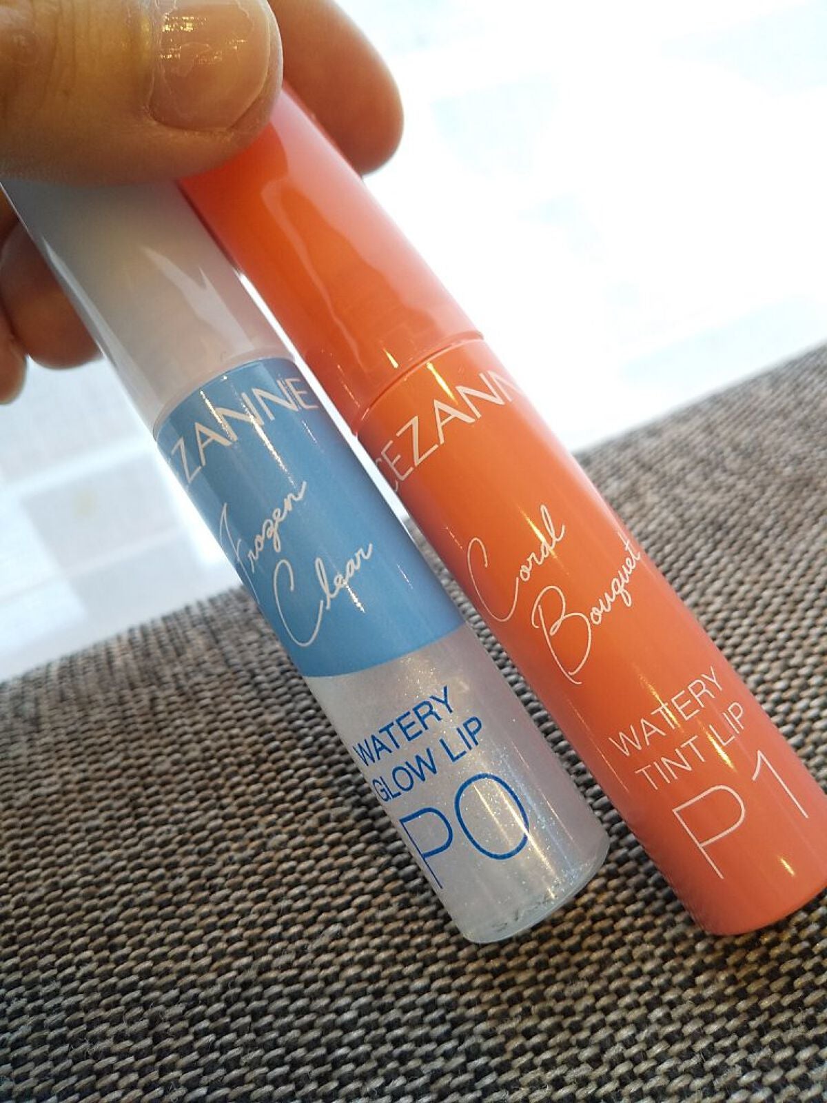 ウォータリーティントリップ/CEZANNE/リップティントを使ったクチコミ(1枚目)