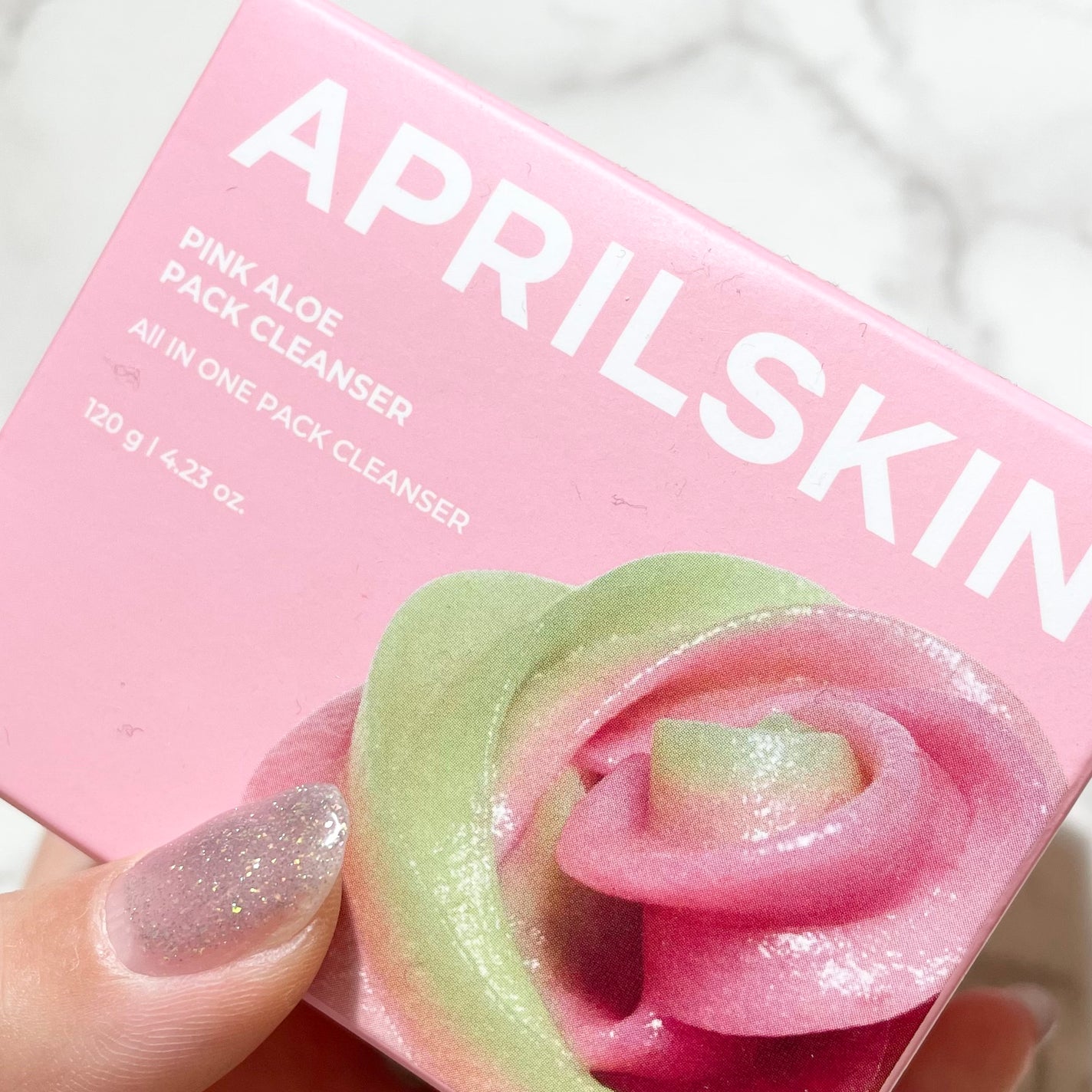 ピンクアロエメレンゲクレンザー/APRILSKIN/その他洗顔料を使ったクチコミ(5枚目)