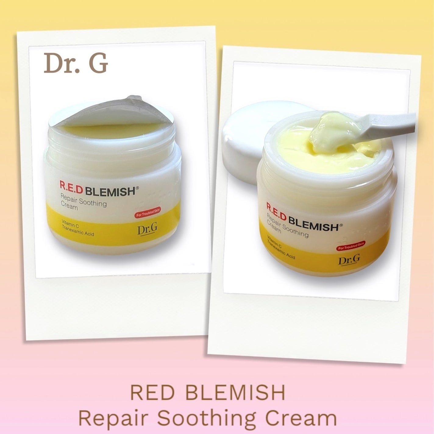 レッドブレミッシュ リペアスージングクリーム/Dr.G/フェイスクリームを使ったクチコミ(2枚目)