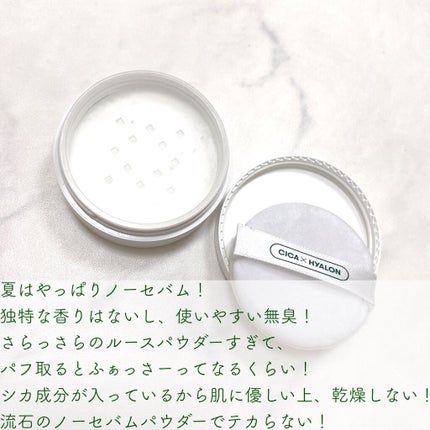CICA ノーセバム マイルドパウダー/VT/ルースパウダーを使ったクチコミ(2枚目)