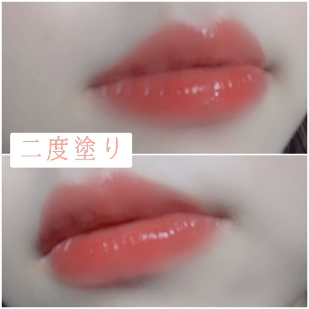 ジューシーラスティングティント/rom&nd/リップティントを使ったクチコミ(3枚目)
