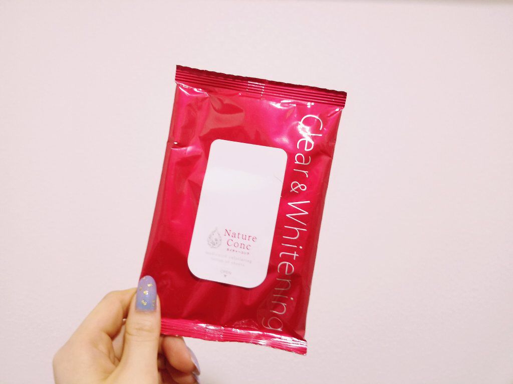 ネイチャーコンク 薬用 ふきとり化粧水シート/ネイチャーコンク/トナーパッドを使ったクチコミ（1枚目）