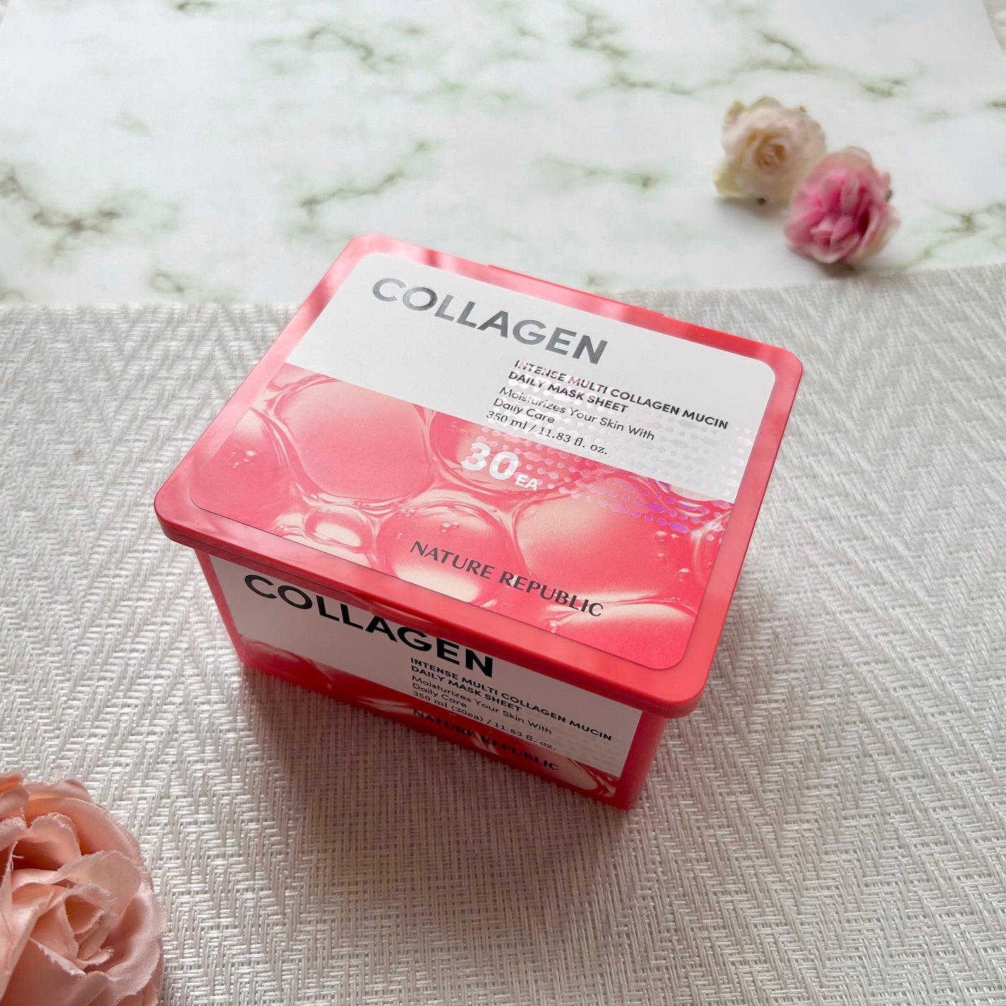 インテンスマルチコラーゲンムチンデイリーマスク/ネイチャーリパブリック/シートマスク・パックを使ったクチコミ(7枚目)