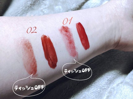 ジューシーリップティント/キャンメイク/口紅を使ったクチコミ(3枚目)