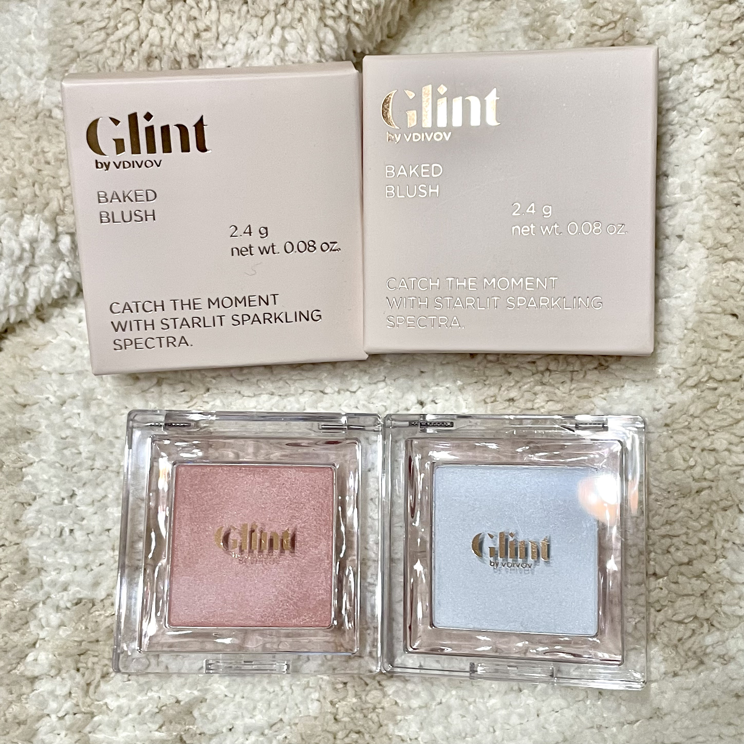 ベイクドブラッシュ #04 Tulip On/Glint/パウダーチークを使ったクチコミ（3枚目）