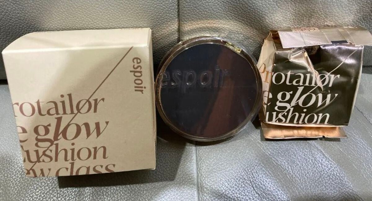 プロテーラービーグロウクッション ニュークラス/espoir/クッションファンデーションを使ったクチコミ(1枚目)