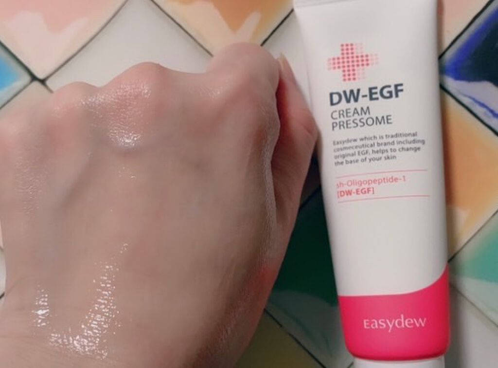 DW-EGF CREAM PRESSOME/Easydew/フェイスクリームを使ったクチコミ(4枚目)