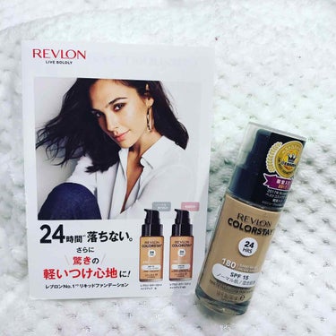 カラーステイ メイクアップ N/REVLON/リキッドファンデーションを使ったクチコミ（1枚目）