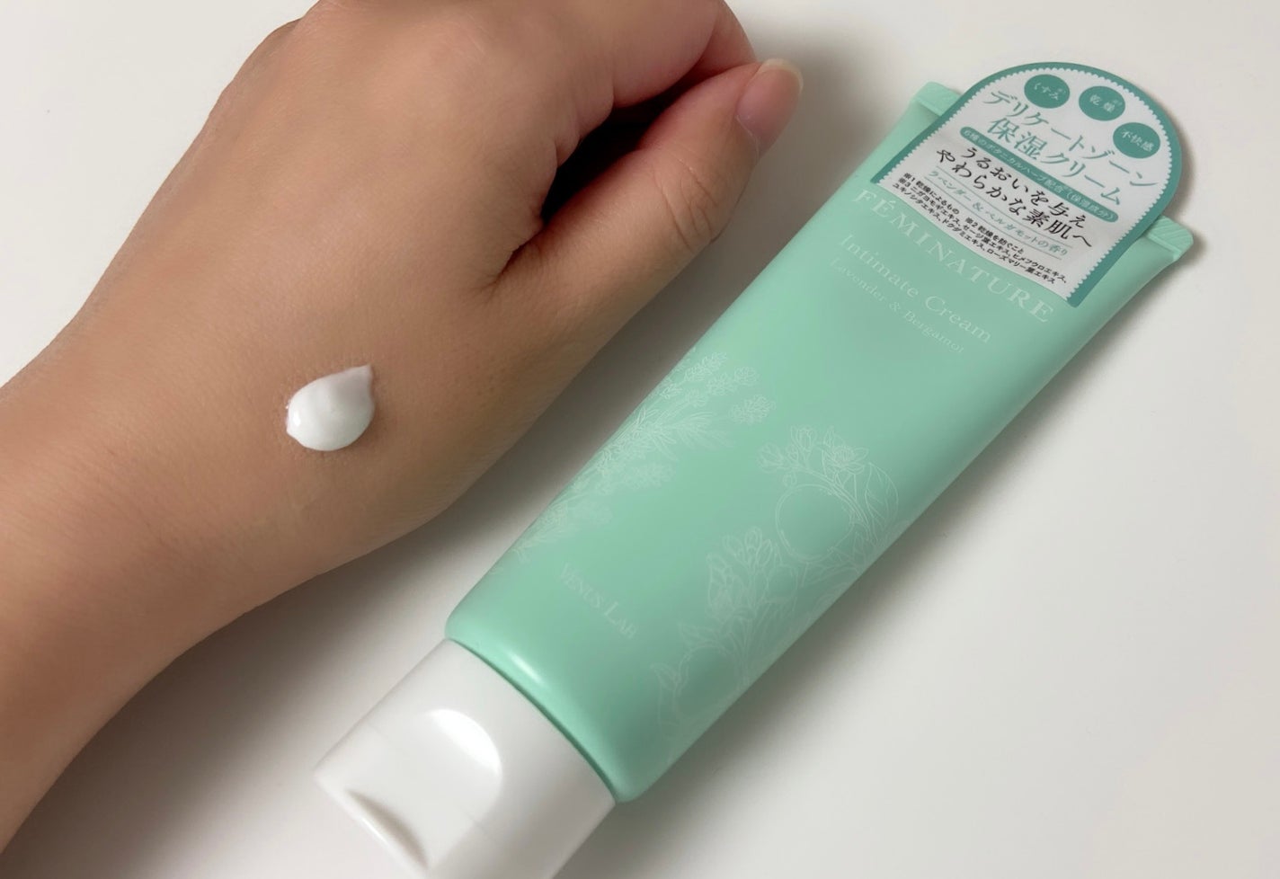 フェミナチュールインティメイトクリーム/ヴィーナスラボ/デリケートゾーンケアを使ったクチコミ(2枚目)
