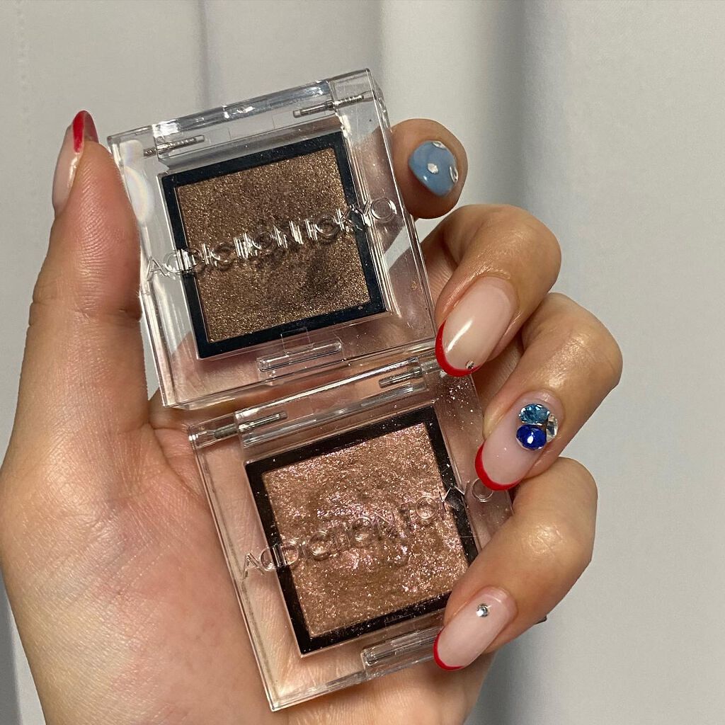 アディクション ザ アイシャドウ スパークル/ADDICTION/単色アイシャドウを使ったクチコミ(7枚目)