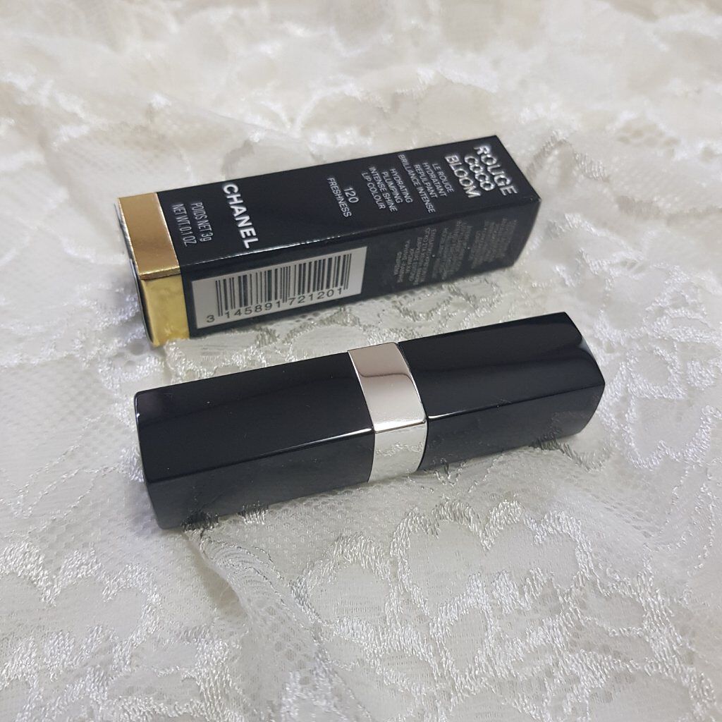 ルージュ ココ ブルーム  120 フレッシュネス/CHANEL/口紅を使ったクチコミ（1枚目）