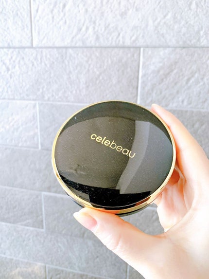 ブラックセラムパクト/celebeau/クリーム・エマルジョンファンデーションを使ったクチコミ(4枚目)